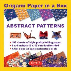 Origami Paper in a Box - Abstract Patterns