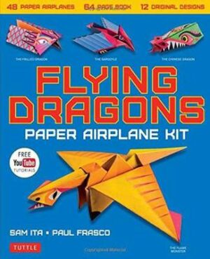 Flying Dragons Paper Airplane Kit