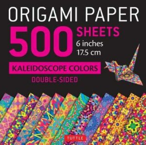 Origami Paper 500 sheets Kaleidoscope Patterns 6" (15 cm)