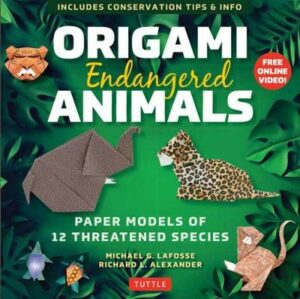 Origami Endangered Animals Kit