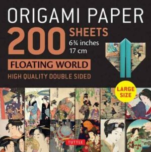 Origami Paper 200 sheets Floating World 6 3/4" (17 cm)