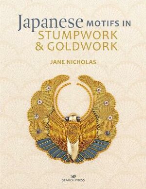 Japanese Motifs in Stumpwork & Goldwork