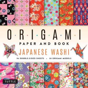 Japanese Washi Origami Paper and Book