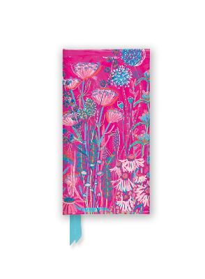 Lucy Innes Williams Pink Garden House Foiled Slimline Lined Notebook